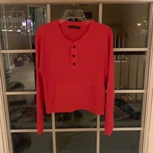 New Red Abercrombie and Fitch sweater